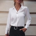 thumbnail image 1 of Neewe Long Sleeve Shirts for Women 2025 Fall Clothes Tunic Tops Loose Fit Dressy Crewneck Pullover Sweaters, 1 of 7
