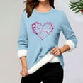 thumbnail image 1 of Neewe Long Sleeve Shirts for Women 2025 Fall Clothes Tunic Tops Loose Fit Dressy Crewneck Pullover Sweaters, 1 of 3