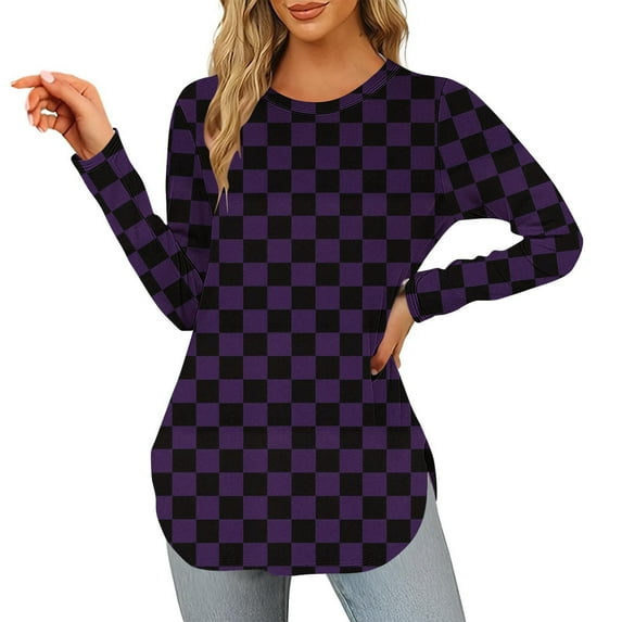 Neewe Long Sleeve Shirts for Women Business Casual Tops Fall Fashion Clothes Workout Plus Size Teacher School Outfits 2025