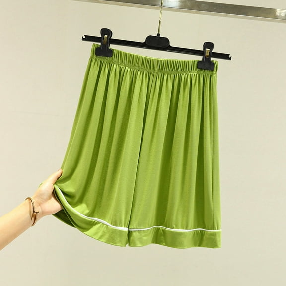 Neewe Modal Soft Lounge Shorts for Women High Waist Casual Sleepwear Cozy Pajama Bottom Comfy Pajama