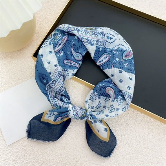 Neewe Multicolored Cotton Bandana for Women and Men Multi-purpose Headband Hair Scarf Protective Coverage