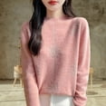thumbnail image 1 of Neewe Sweaters for Women Fashion 2025 Cable Knit Fall Clothes High Neck Business Casual Teacher Outfits, 1 of 9