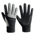 thumbnail image 1 of Neewe Winter Thick Warm Plush Non-Slip Outdoor Ski Gloves with Touchscreen, 1 of 1