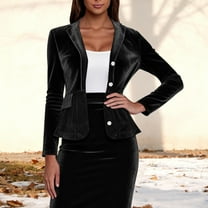 Neewe Winter Women's Blazer Jacket - Warm Fashion Business Casual Elegant Office Coat
