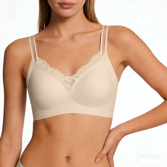 Neewe Wireless Bras for Women No Underwire – Small to Plus Size Bralettes with Support and Natural Lift