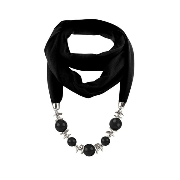 Neewe Women Cotton Linen Pendant Scarf 2025 Ethnic Style Neck Accessory Soft