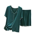 thumbnail image 1 of Neewe Women's 2 Piece Lounge, Comfy wear Supersoft Boxy T-Shirt & Sleep Shorts Loungewear Set, 1 of 2