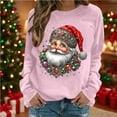 thumbnail image 1 of Neewe Women's Christmas Printed Casual Crew Neck Sweatshirt Loose Soft Long Sleeve Pullover Tops, 1 of 4