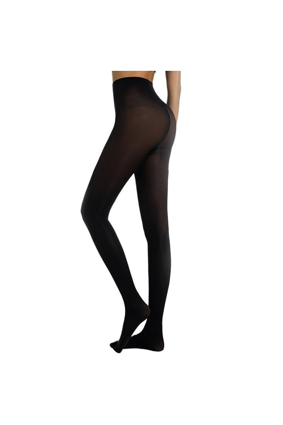 Women's Control Top Pantyhose with Run Resistant, Light Support Legs