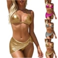 thumbnail image 1 of Neewe Women's High Waisted Bikini Sets Tummy Control Bathing Suit Two Piece Swim Suit 2026 Retro Swimsuit, 1 of 8