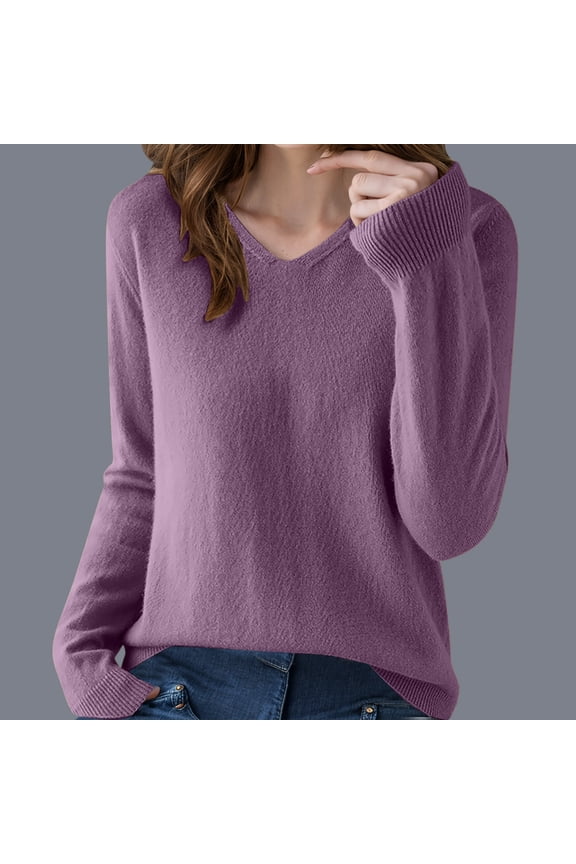 Women's Lightweight Button Down Cardigan Long Sleeve Casual Crew Neck Soft Knit Cardigans Sweater Tops