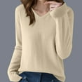thumbnail image 1 of Neewe Women's Lightweight Button Down Cardigan Long Sleeve Casual Crew Neck Soft Knit Cardigans Sweater Tops, 1 of 3