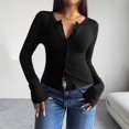 thumbnail image 1 of Neewe Women's Lightweight Button Down Cardigan Long Sleeve Casual Crew Neck Soft Knit Cardigans Sweater Tops, 1 of 9