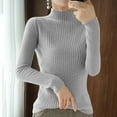 thumbnail image 1 of Neewe Women's Sweaters Long Sleeve Soft Lightweight Basic Knitted Pullover Sweater, 1 of 4