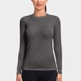 thumbnail image 1 of Neewe Women's Sweaters Long Sleeve Soft Lightweight Basic Knitted Pullover Sweater, 1 of 6
