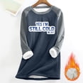 thumbnail image 1 of Neewe Women's Thick Fleece Fall Sweatshirts Crewneck Long Sleeve Winter Casual Pullover Soft Warm Shirts Tops, 1 of 5