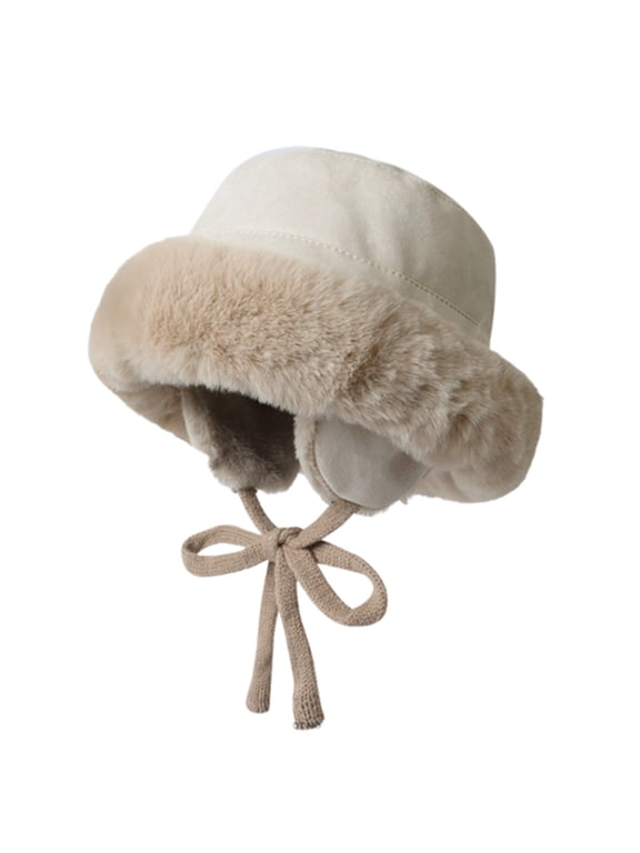 Women's Warm Earmuff Thickened Earflap Hat Winter Cold Proof Warm Cotton Hat Cap Lei Feng Hats