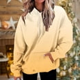 thumbnail image 1 of Neewe Womens 2025 Hoodies Collar Drawstring Hooded Pullover Sweatshirt Casual Long Sleeve Tops Shirts, 1 of 5