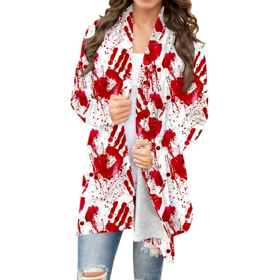 Neewe Womens Cardigan Casual Long Sleeve Open Front Button Down Loose Knit Lightweight Fall Sweaters