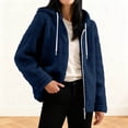 thumbnail image 1 of Neewe Womens Fuzzy Sherpa Fleece Jacket Zip Up Oversized Winter Warm Sweatshirt Hoodies 2025, 1 of 9