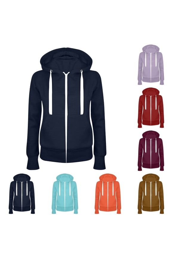 Womens Lightweight Casual Jacket Plain Long Sleeve Shacket Fleece Lined Hooded Jackets Warm Coat