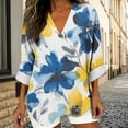 thumbnail image 1 of Neewe Womens Long Sleeve Shirts Casual Summer Fashion Ladie Tops Loose Fit Spring Lightweight Clothes Beach Vacation, 1 of 5