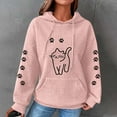 thumbnail image 1 of Neewe Womens Oversized Hoodies Fleece Sweatshirts Fall Fashion 2025 Pullover Sweaters Winter Clothes, 1 of 3