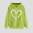 thumbnail image 1 of Neewe Womens Oversized Hoodies Fleece Sweatshirts Fall Fashion 2025 Pullover Sweaters Winter Clothes, 1 of 8