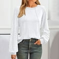 thumbnail image 1 of Neewe Womens Oversized Long Sleeve T Shirts 2025 Basic Crewneck Tee Fall Tops Casual Workout Clothes, 1 of 9