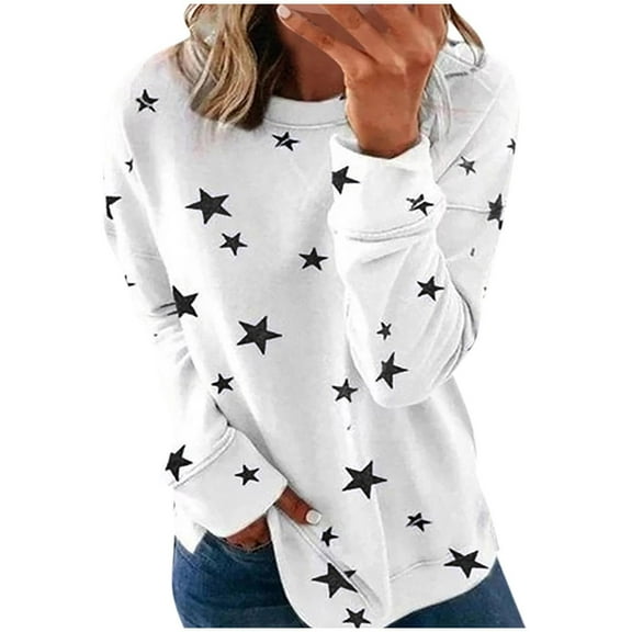 Neewe Womens Oversized Long Sleeve T Shirts 2025 Basic Crewneck Tee Fall Tops Casual Workout Y2K Clothes