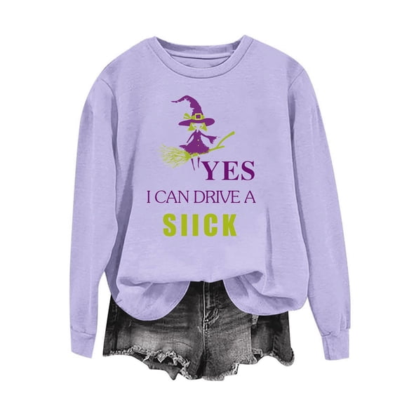 Neewe Womens Oversized Sweatshirts Hoodies Halloween Crewneck Sweaters Casual Tops Comfy Fall Fashion Outfits Winter Clothes 2025