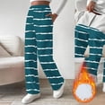 thumbnail image 1 of Neewe Womens Striped Sweatpants 2025 Fall Baggy Wide Leg Sweatpant Fleece Lined Straight Leg Sweat Pants, 1 of 9