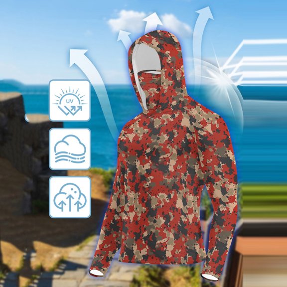 Neewe Womens Sun Protection Hoodie Jackets Fishing Hoodie Shirt,Long Sleeve Fishing Hiking Shirt,Breathable Moisture Wicking