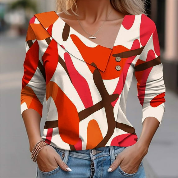 Neewe Womens Sweatshirt Casual Long Sleeve Crewneck Lightweight Pullover Tops Loose Sweatshirts