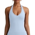 thumbnail image 1 of Neewe Workout Tank Tops for Wome Summer Seamless Full Length Gym Tops Athletic Yoga Top Built in Bra, 1 of 8