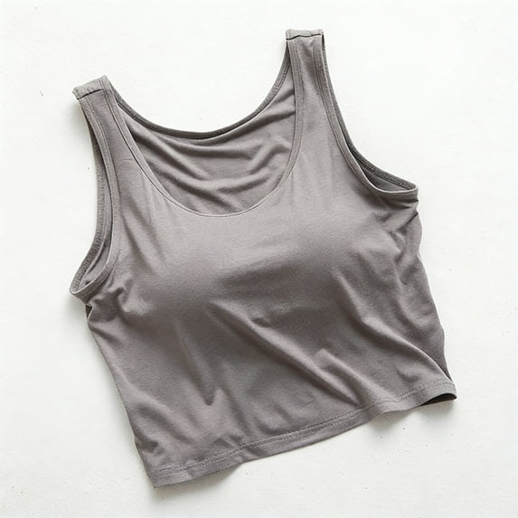 Neewe Workout Tops for Women Basic Tank Summer 2026 Camisole Crewneck Modal Sleeveless