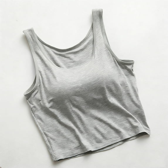 Neewe Workout Tops for Women Basic Tank Summer 2026 Camisole Crewneck Modal Sleeveless