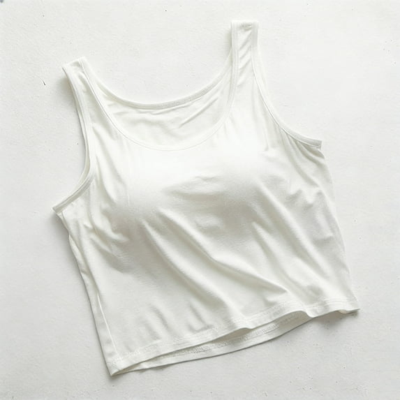 Neewe Workout Tops for Women Basic Tank Summer 2026 Camisole Crewneck Modal Sleeveless