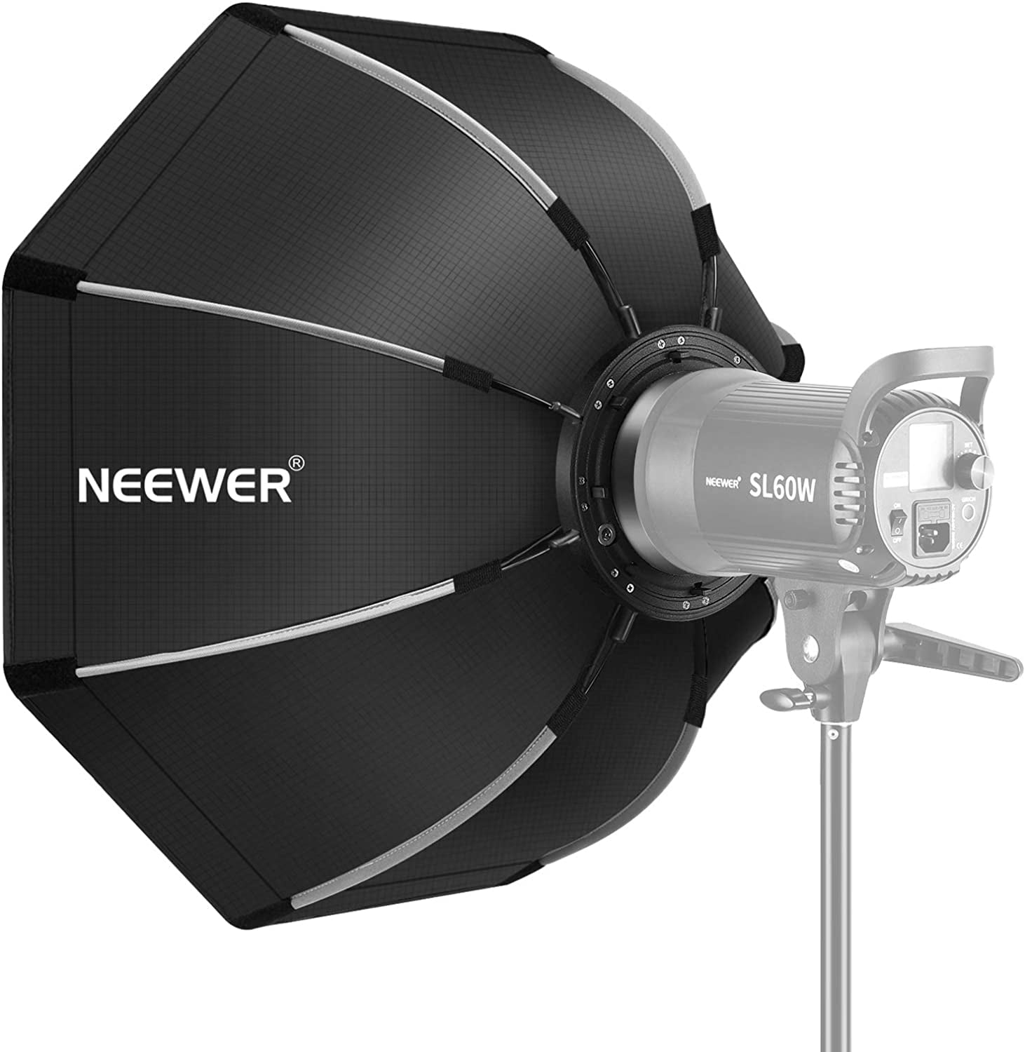 Neewer 35.4''/90cm Octagonal Softbox Quick Release, with Bowens Mount ...