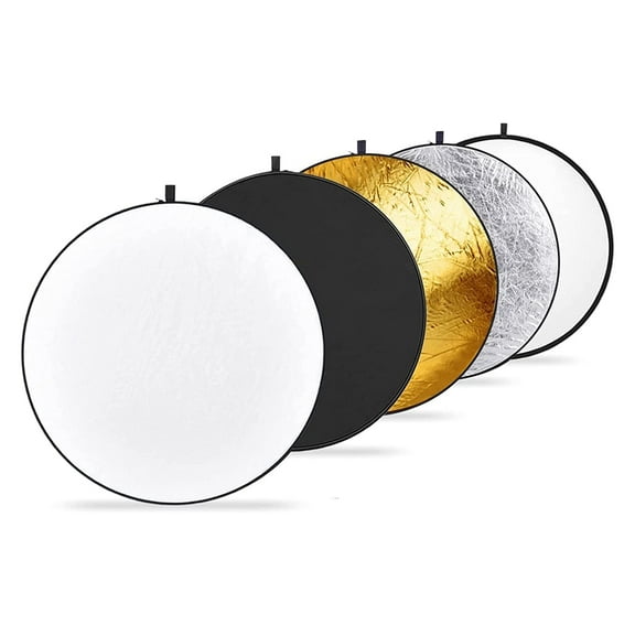 Neewer RF-110 43" 5-in-1 Collapsible Light Reflector With Carry Bag, For Studio And Outdoor Photography Lighting