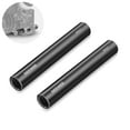 thumbnail image 1 of Neewer Aluminum Alloy Extendable 15mm Extension Rods (4"/10cm Long, 2 Pack) for 15mm LWS Rod Rail System Shoulder Rig Video Rig Baseplate, SR021, 1 of 6