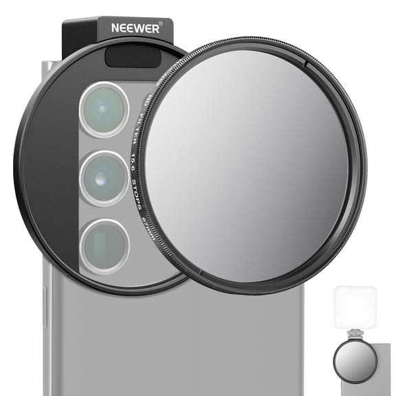 Neewer Camera CPL Filter Circular Polarizer Lens & Clip for iPhone Android Smartphone