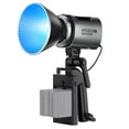 thumbnail image 1 of Neewer MS60C RGBWW LED Light - 65W, 2700K-6500K, CRI97+, Bowens Mount, APP/2.4G Control, 1 of 9