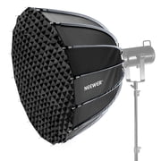 Neewer NS90P 35.4" Parabolic Softbox - Bowens Mount w/Diffusers/Grid/Bag, Fits Godox/Amaran/Aputure Lights