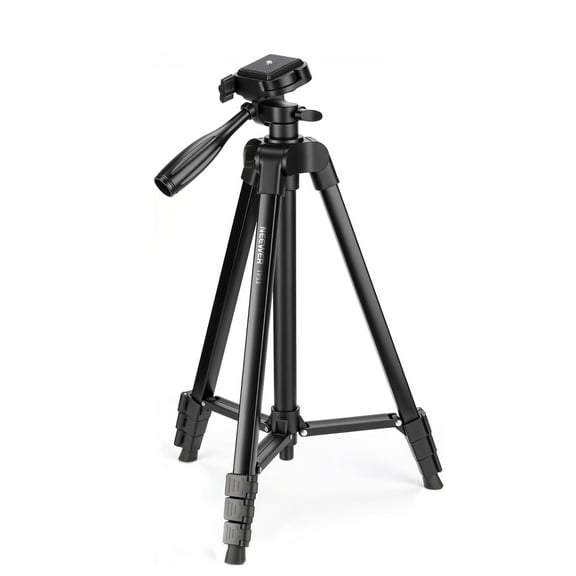 Neewer TP53 Tripod - Lightweight Metal Stand w/Cold Shoe, for iPhone/Camera, Video Recording