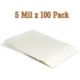 thumbnail image 1 of NefLaca 100 Pack Thermal Laminating Pouches 9" x 11.5" 5Mil Clear Laminatiing Sheets for Laminator, 1 of 6