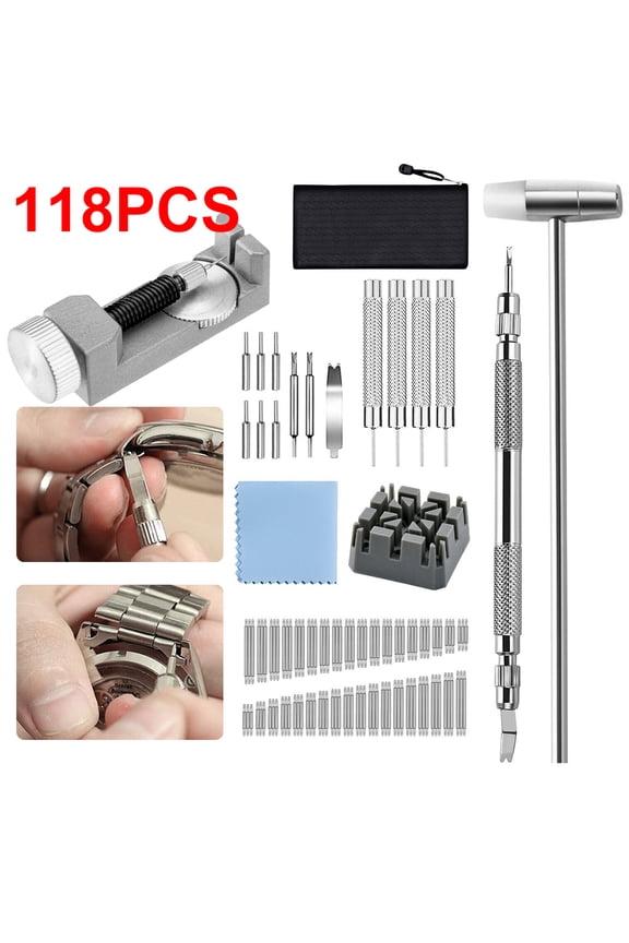 118x Adjustment Watch Band Strap Bracelet Link Pin Remover Repair Resizing Tool