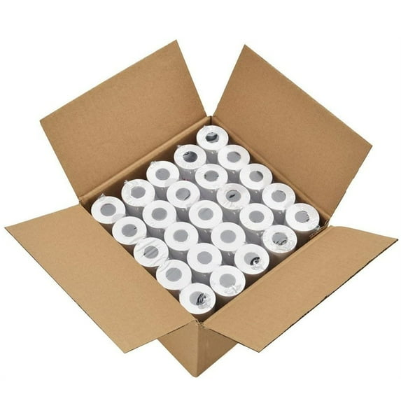 NefLaca (2000 Rolls) Thermal Paper, 2 1/4" X 85', White, BPA Free