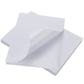 NefLaca Full Sheet Labels 8.5" x 11", White, Laser/Ink Jet (200 Labels)