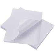 NefLaca Full Sheet Labels, 8.5"x11", US Letter Size, White Self Adhesive Address Labels for Laser/Inkjet Printer - 100 Labels